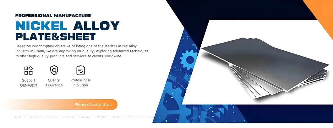 Superalloy H29090 Nickel Alloy Plate High Temperature Alloy Sheet Sheet